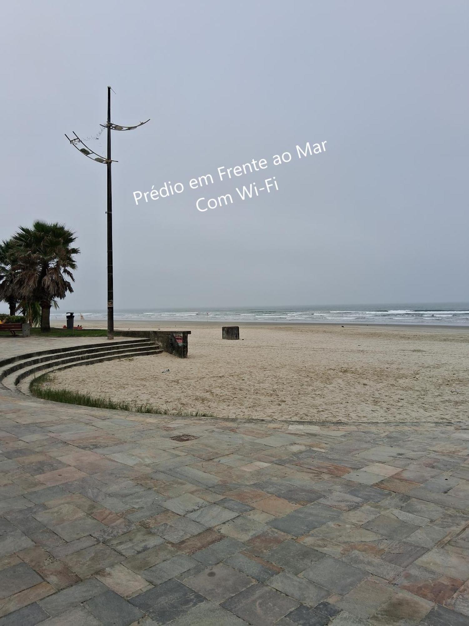 Ferienwohnung Predio Em Frente Ao Mar Praia Grande  Exterior foto